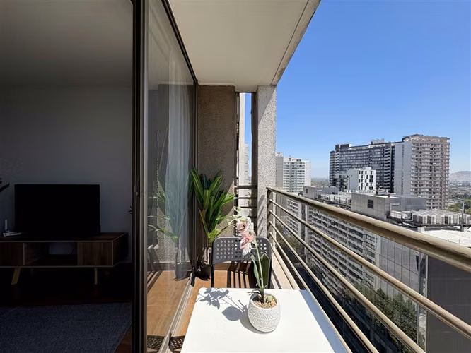 Hermoso Departamento en venta de 1 dorm. en Santiago