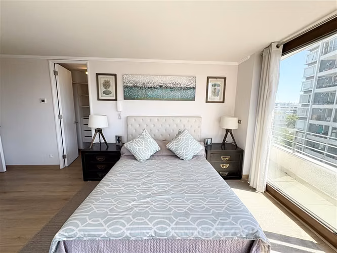 Hermoso departamento en venta de 2 dorm. en Providencia