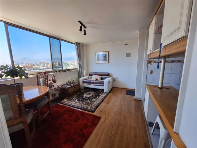 Departamento en venta de 1 dorm. en Santiago
