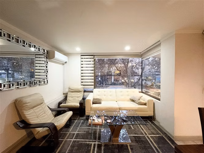 Hermoso departamento en venta de 2 dorm. en Providencia
