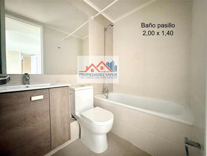 Depto 48/50m2 Eyzaguirre 2D 2B Est y Bod Metro P. Almagro