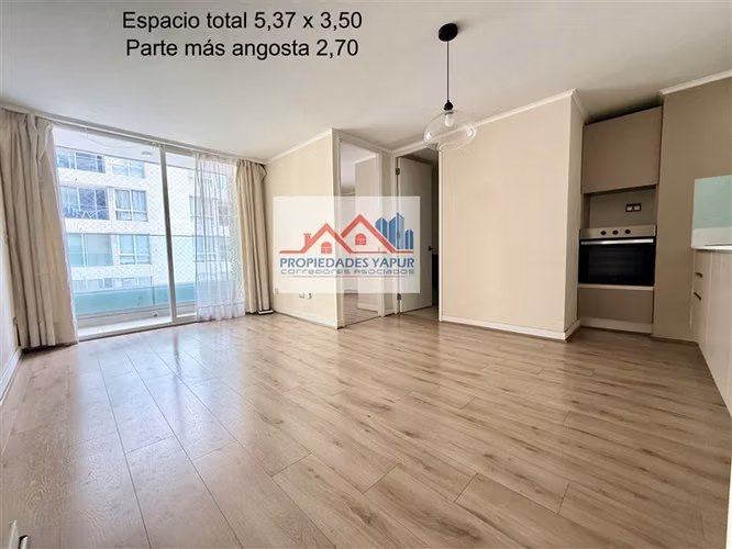 Depto 48/50m2 Eyzaguirre 2D 2B Est y Bod Metro P. Almagro
