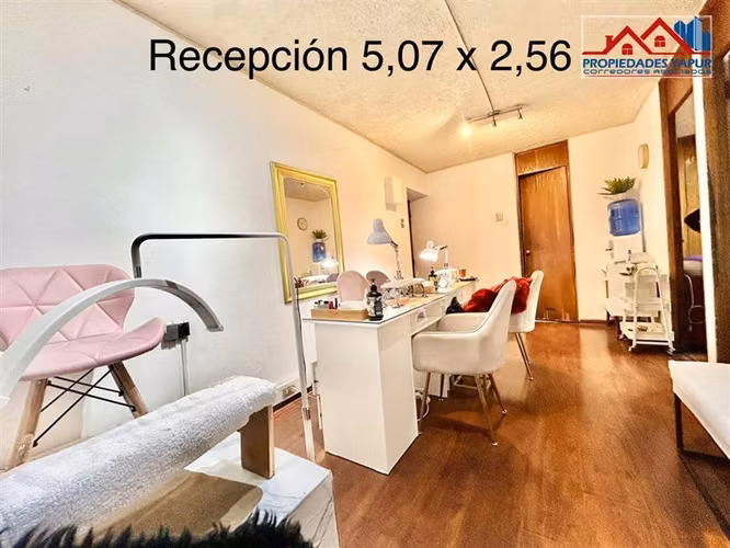 Departamento en venta de 2 dorm. en Santiago
