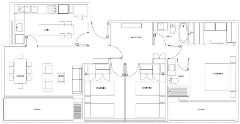 Dpto 3D 2B 2Terrazas 2Estac Bod 91/105m2 El Sauce Ofertas!!! - Imagen 47