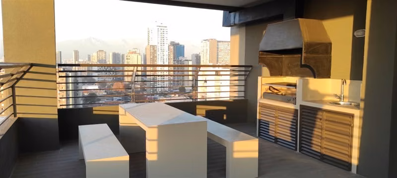 Departamento en venta de 1 dorm. en Estación Central