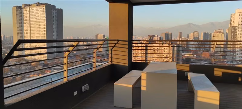 Departamento en venta de 1 dorm. en Estación Central