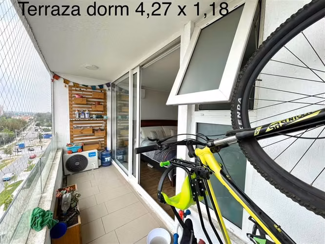 Depto El Sauce 3D 2B Est Bod, 2 terrazas, sala estar 86/98m2