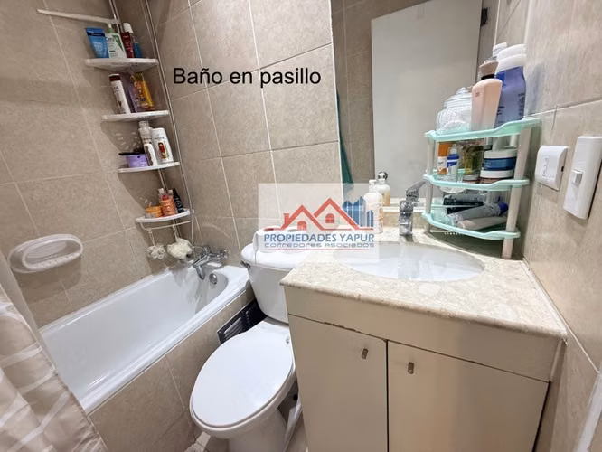 Amplio depto 47m2 Curicó 424 esquina Lira 2D 2B primer piso
