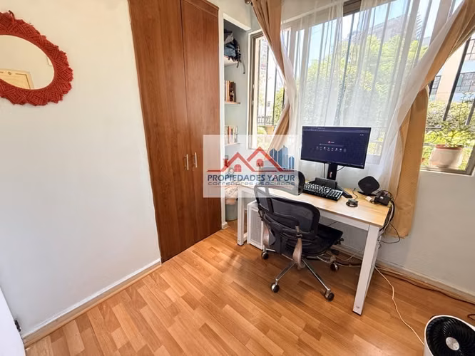Amplio depto 47m2 Curicó 424 esquina Lira 2D 2B primer piso