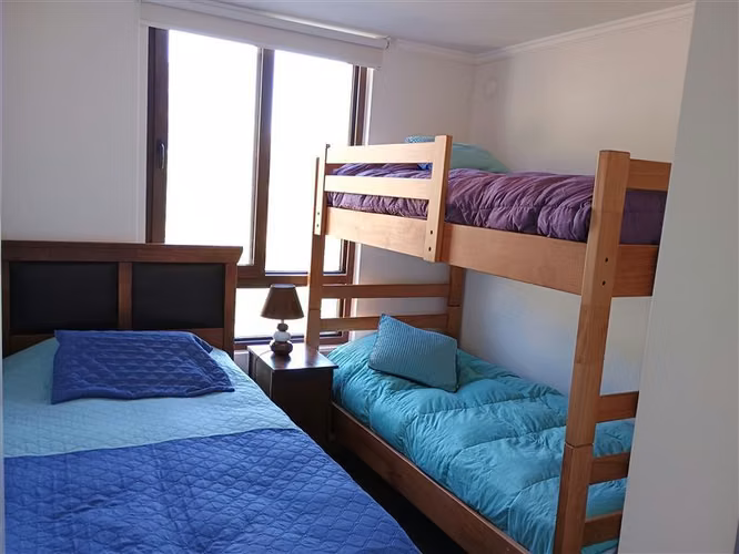 Dpto. 3 dorm. 2 Baños a una cuadra de la Playa