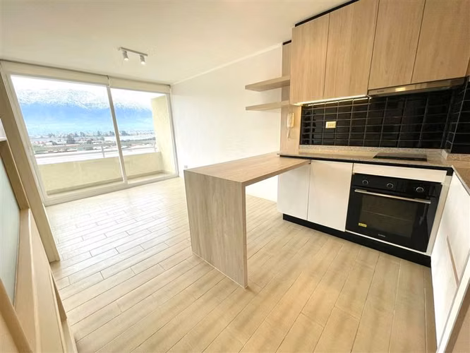 Junto a Bupa, Depto 1D 1B Est y Bod 32/38m2 Vista Oriente