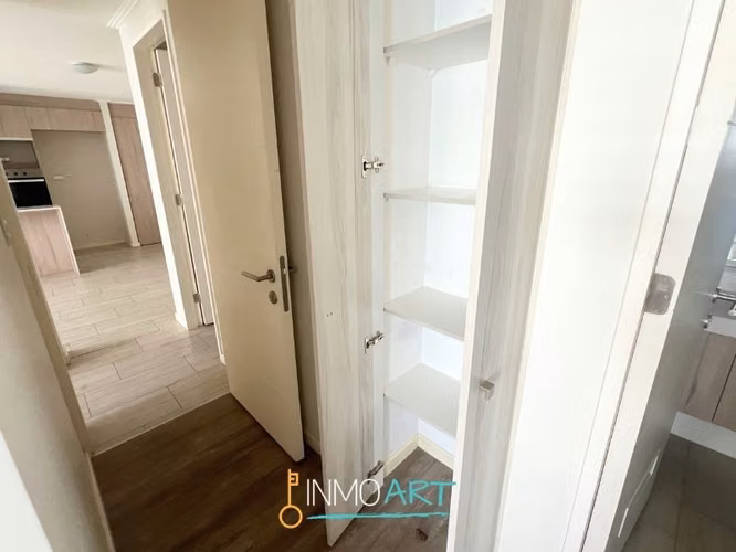 Venta departamento 2 dorm +2 baños+ 2 est,Ed. Paranoa Temuco
