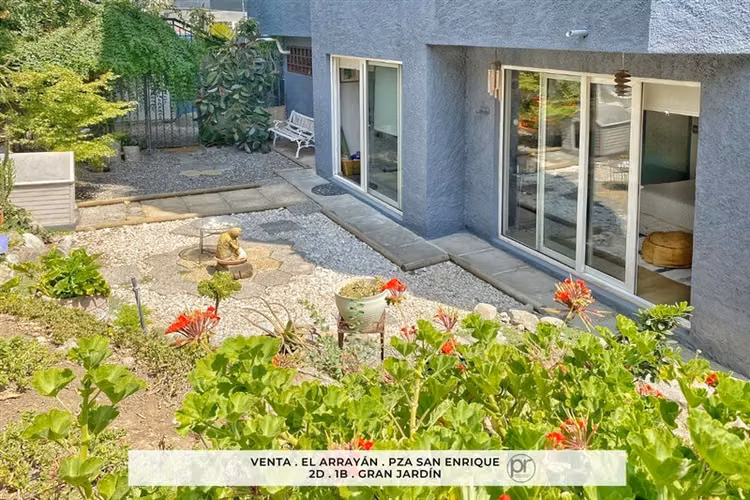 Venta 2 dorm. P.San Enrique, Arrayán, gran jardín, impecable