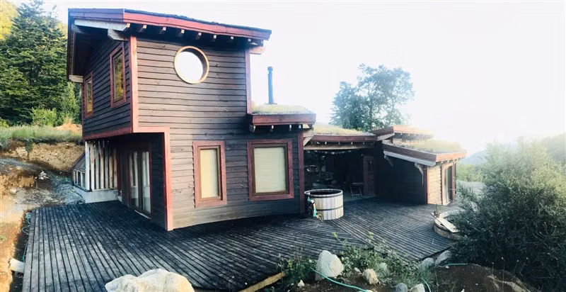 Linda casa en parcela 2 hect a 40 min de Pucón en Huerquehue