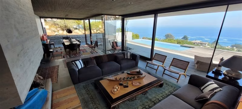 Casa en venta de 6 dorm. en Zapallar