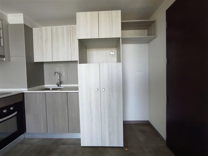 Depto en venta de 1 dormitorio en La Cisterna