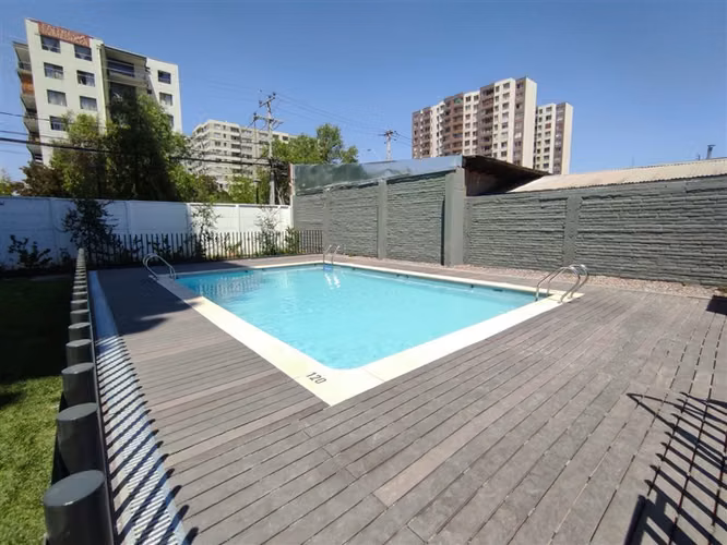 Depto en venta de 1 dormitorio en La Cisterna