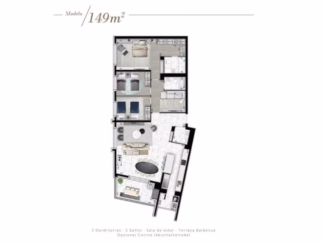 Departamento en venta desde 2 dorm. Edificio Brasilia View - Imagen 13