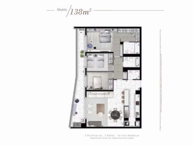 Departamento en venta desde 2 dorm. Edificio Brasilia View - Imagen 18