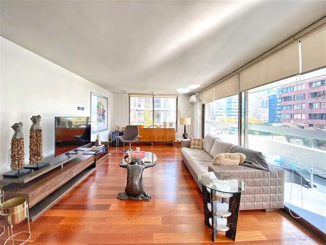 Arriendo depto amoblado, Plaza Perú, 3D/3B, serv., amenities