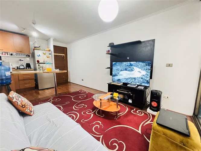 Departamento en venta de 1 dorm. en Santiago