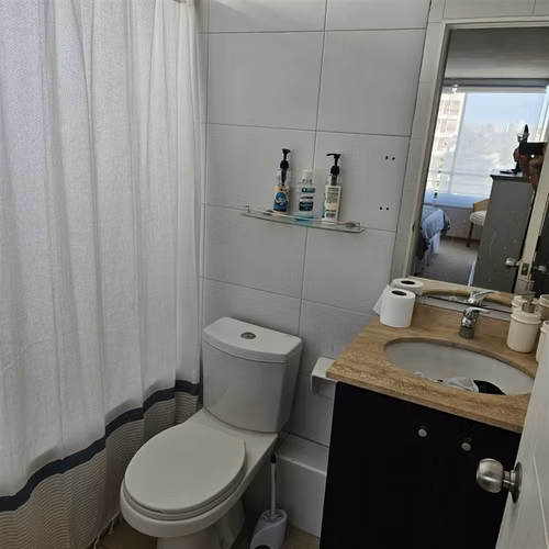 Departamento en arriendo de 3D 2B con piscina, Viña del Mar