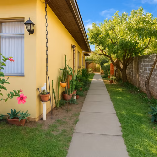 Casa, 1 piso, 3 D 1 B, sala estar, patio  (155581)