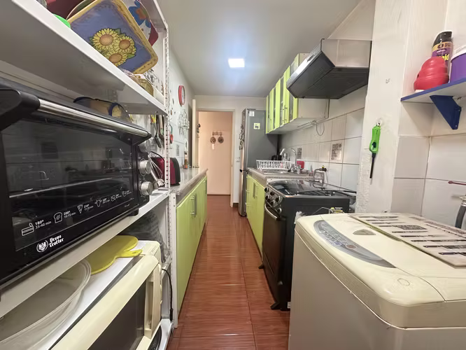 Departamento como nuevo, iluminado y seguro se vende en Ñuñoa