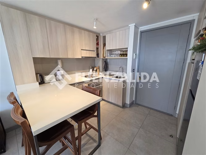 Departamento en venta de 1 dorm con 2 estac. en Ñuñoa - Imagen 3