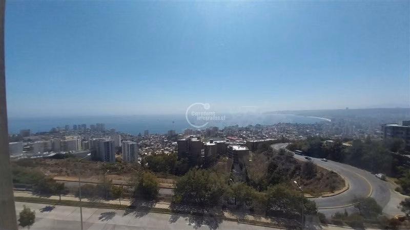 Venta Departamento Viña del Mar, vista al mar, 3D. 2 estac.