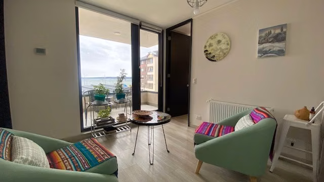 Departamento en venta con hermosa vista de 2 dorm.en Natales