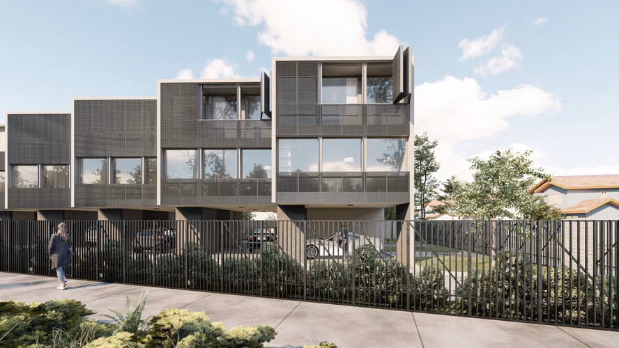 VENTA EN VERDE DE 9 TOWNHOUSE EN AV ESPAÑA