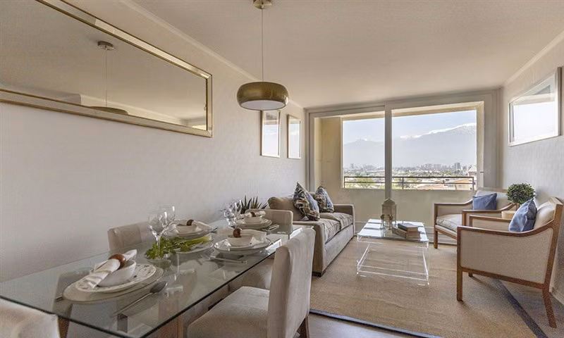Departamento en venta de 2 dorm. en San Joaquín