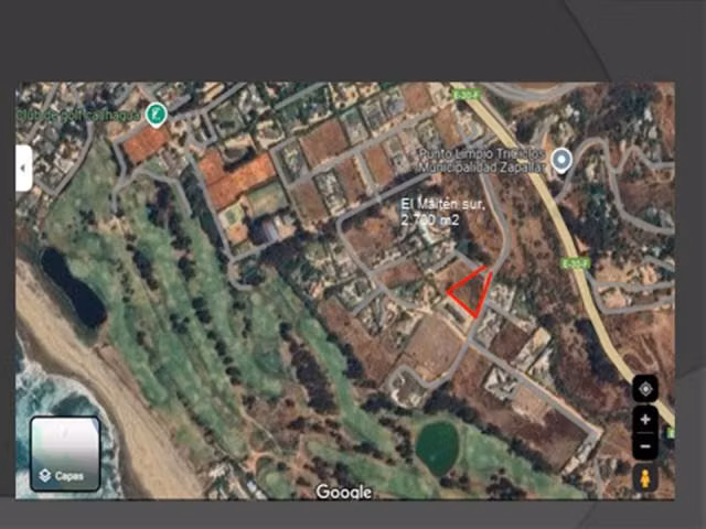 Sitio en venta en Zapallar