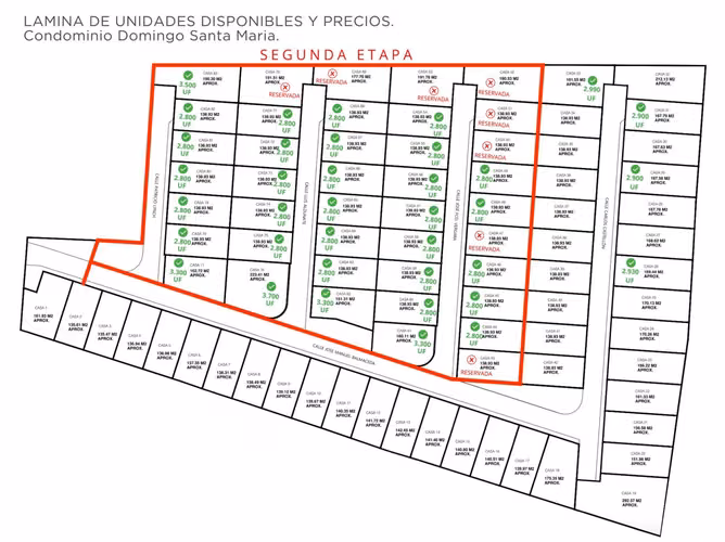 Casas Nuevas En Venta Condominio Domingo Sta. Maria El Monte - Imagen 13