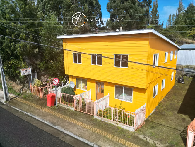 Casa + Local Comercial En Isla Lemuy Puqueldón