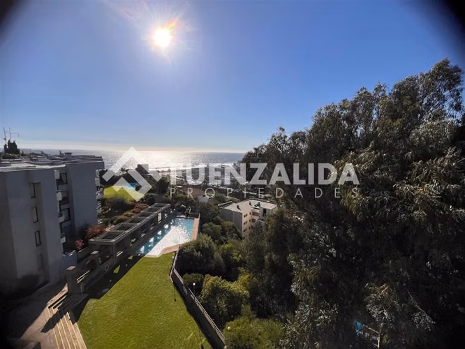 Depto venta 4D/3D Vista al Mar, Jardín del Mar, Viña del Mar