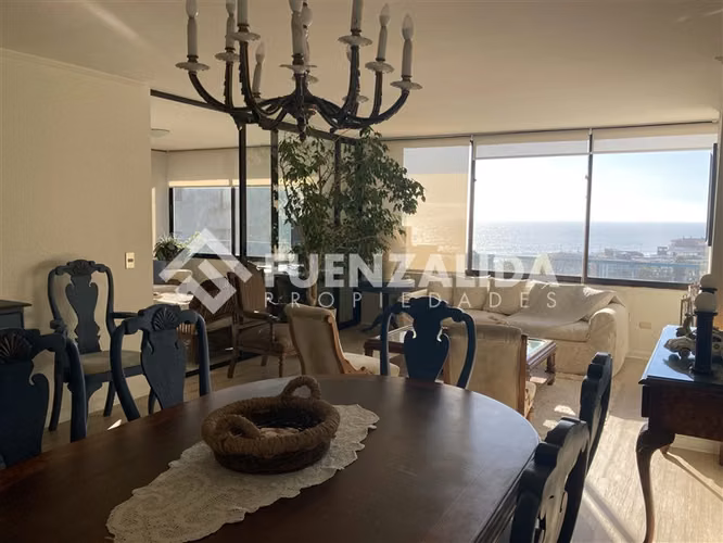 Depto Arriendo 4D Jardín del Mar Vista al Mar Viña del Mar