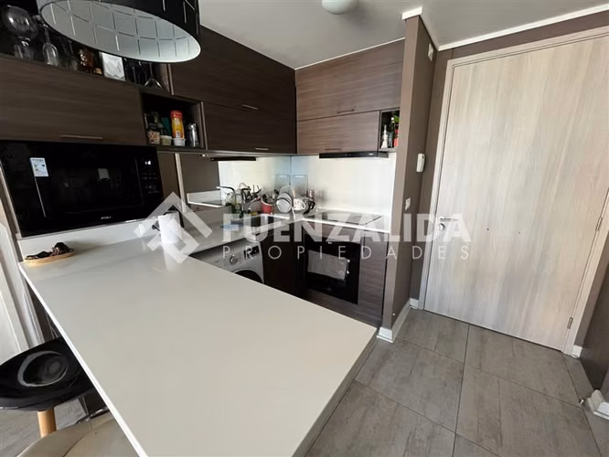 Depto. gran vista en venta de 2D 2B E. en Concón - Imagen 14