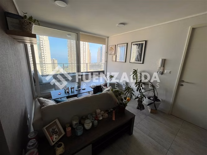 Depto. gran vista en venta de 2D 2B E. en Concón - Imagen 4
