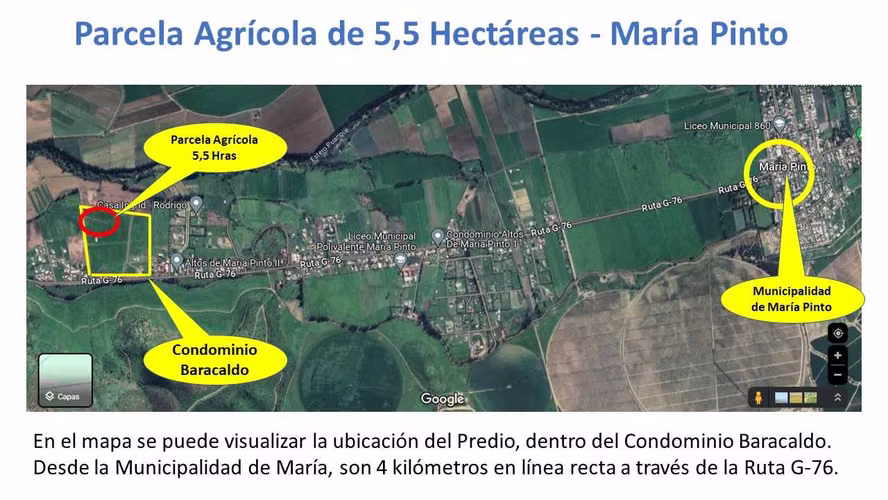 Predio Agrícola 5,5 Hectáreas (156916)