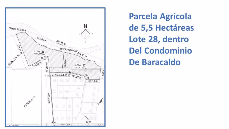 Predio Agrícola 5,5 Hectáreas (156916)