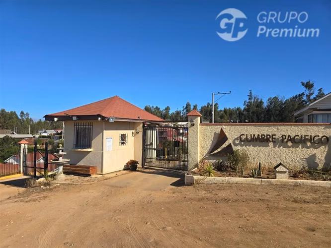 Sitio Seguro en venta en El Tabo, Condominio Cumbre Pacifico