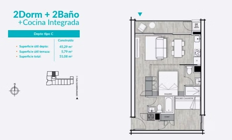 Departamento PROYECTO EDIFICIO PLAYA PEÑUELAS UN SUEÑO JUNTO AL MAR