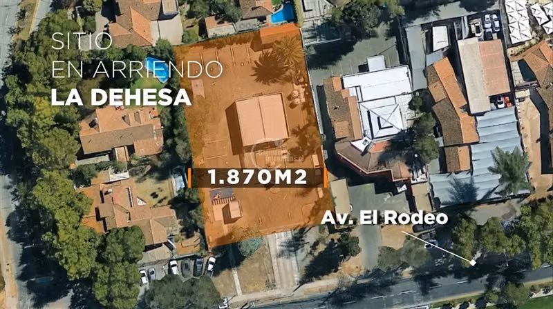 Sitio en arriendo en Lo Barnechea