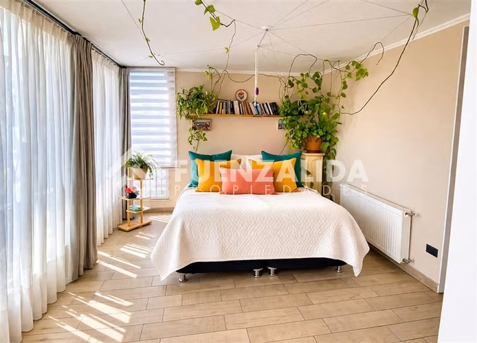 Departamento en venta de 2 dorm. en Providencia