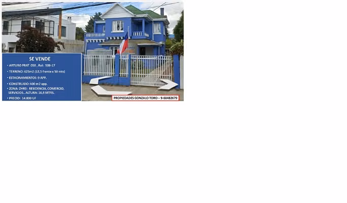 SE VENDE CASA APTA PARA INSTITUCIONES O COMERCIOS, CIUDAD DE TEMUCO. - Imagen 7