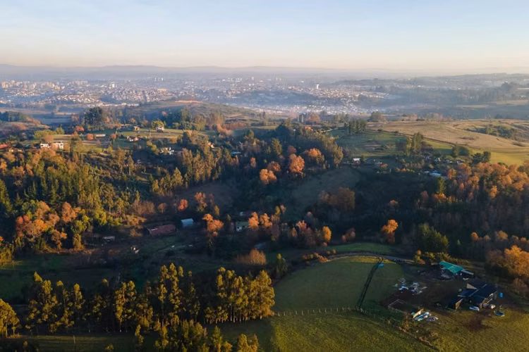 SE VENDE PARCELA EN CONDOMINIO DESDE 5.000 m2. A MINUTOS DE TEMUCO.