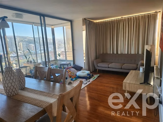 Depto en venta de 3 dorm. en Plan de Viña del Mar