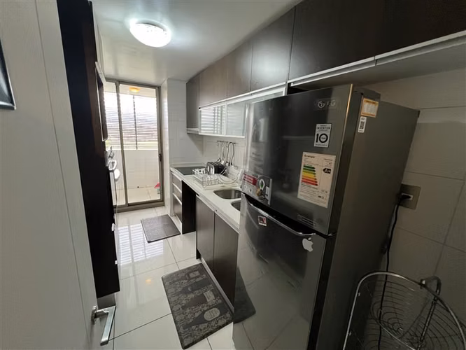Departamento amoblado en arriendo de 3 dorm. en La Reina